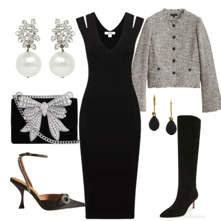 How To Accessorize A Black Dress Seasons Embraced