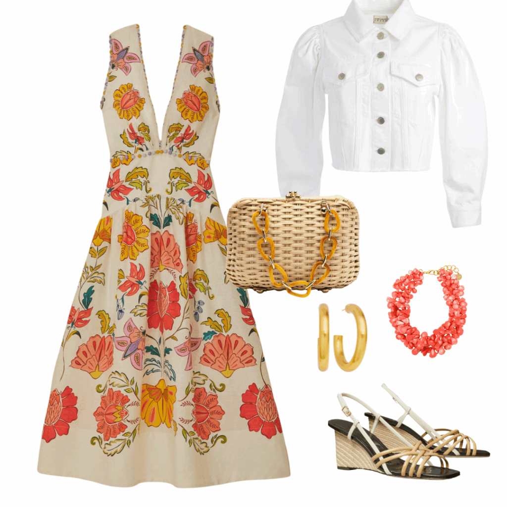 bright floral dress How To Style A Floral Dress