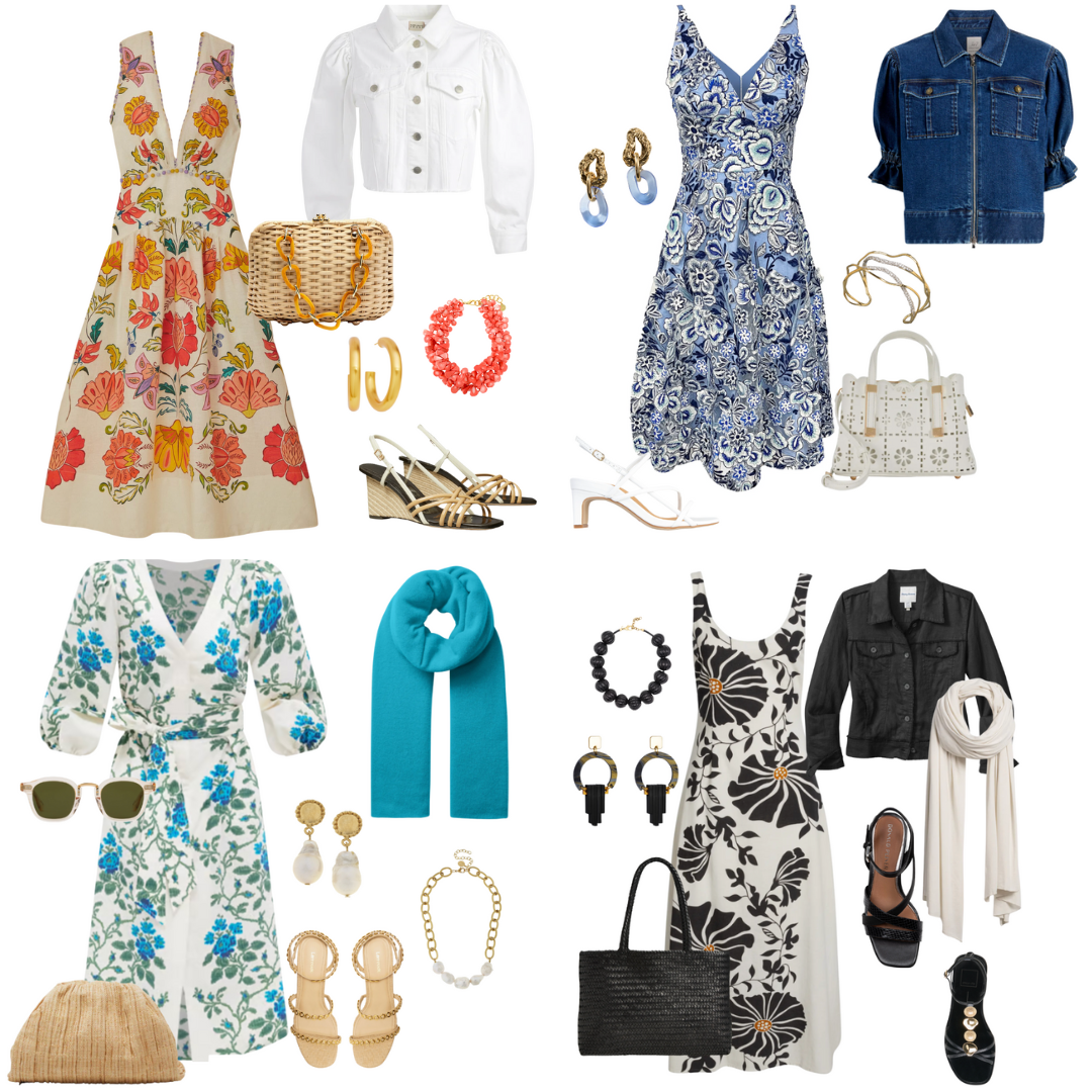 How To Style A Floral Dress - Seasons Embraced