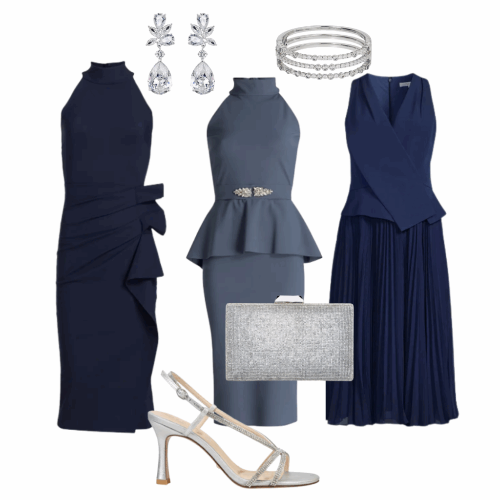 Navy and Gray Wedding Guest Dresses Navy and Gray Wedding Guest Dresses