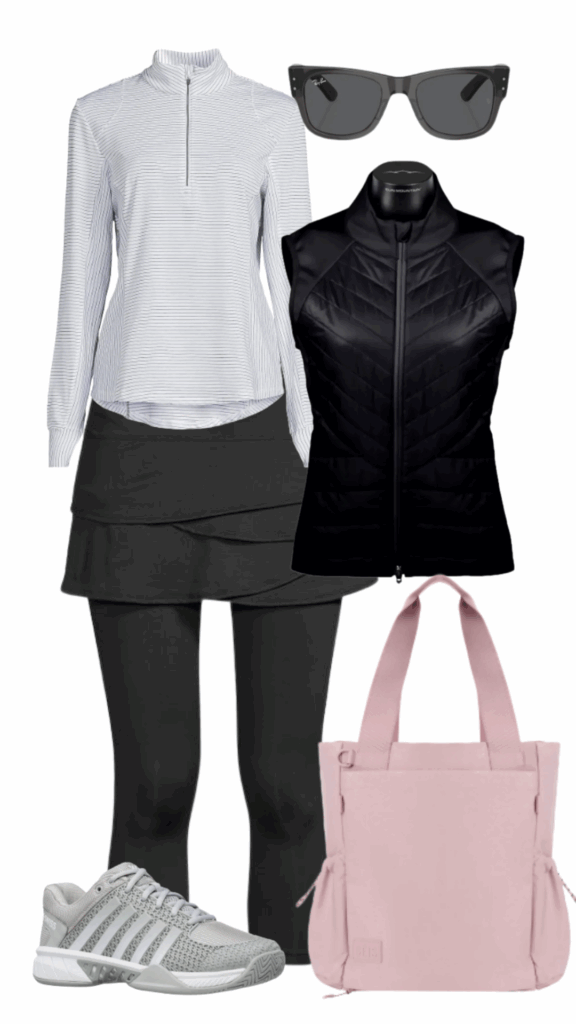 Pickleball Outfit with leggings Pickleball Outfit Ideas with leggings