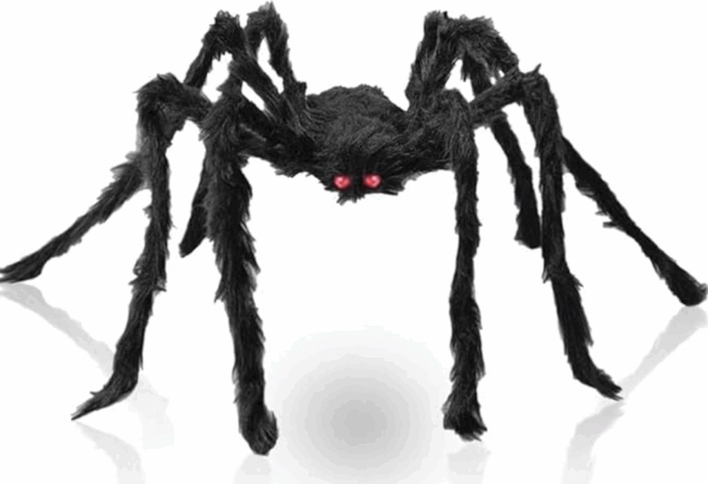 how to decorate for Halloween A spider decor.