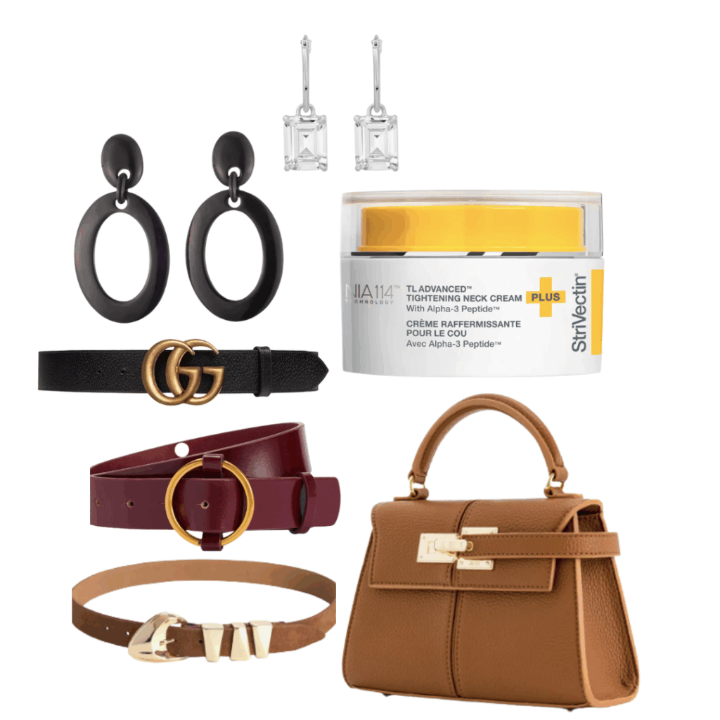 Your October Favorites Your October Favorites: Earrings | Earrings | Cream | Belt | Belt | Belt | Purse