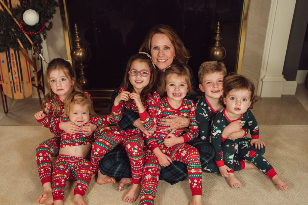 Val's grandchildren wearing Bed Head Pajamas.