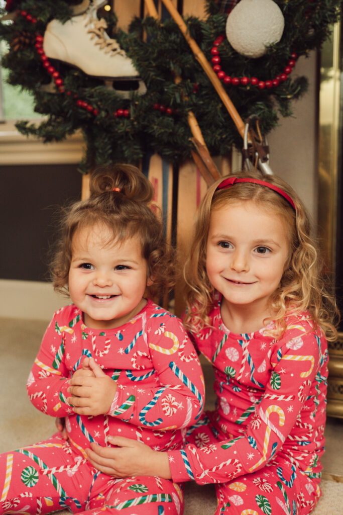 PJs in Peppermint Twist design.