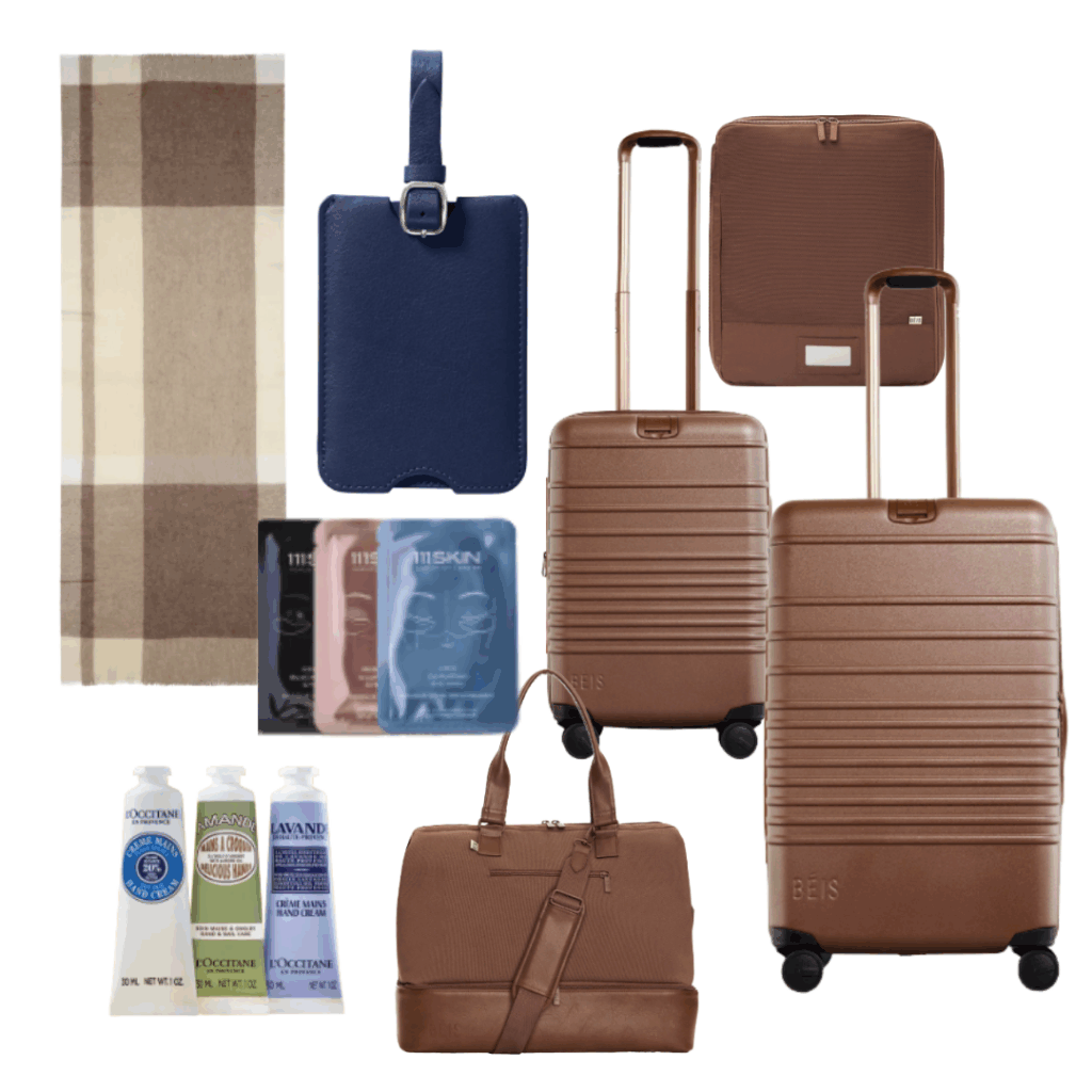 Holiday Gifts for Her 2025 Luggage and Travel Accessories