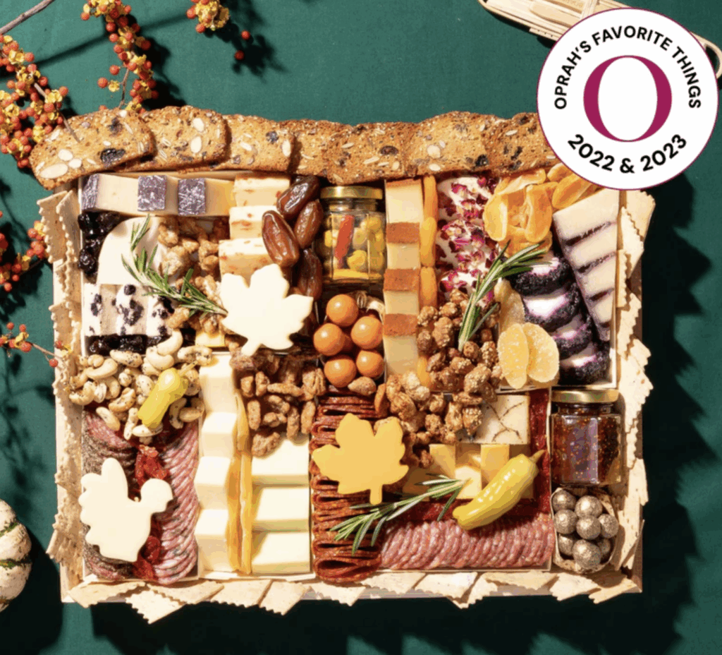 Holiday Hostess Gifts Thanksgiving charcuterie board