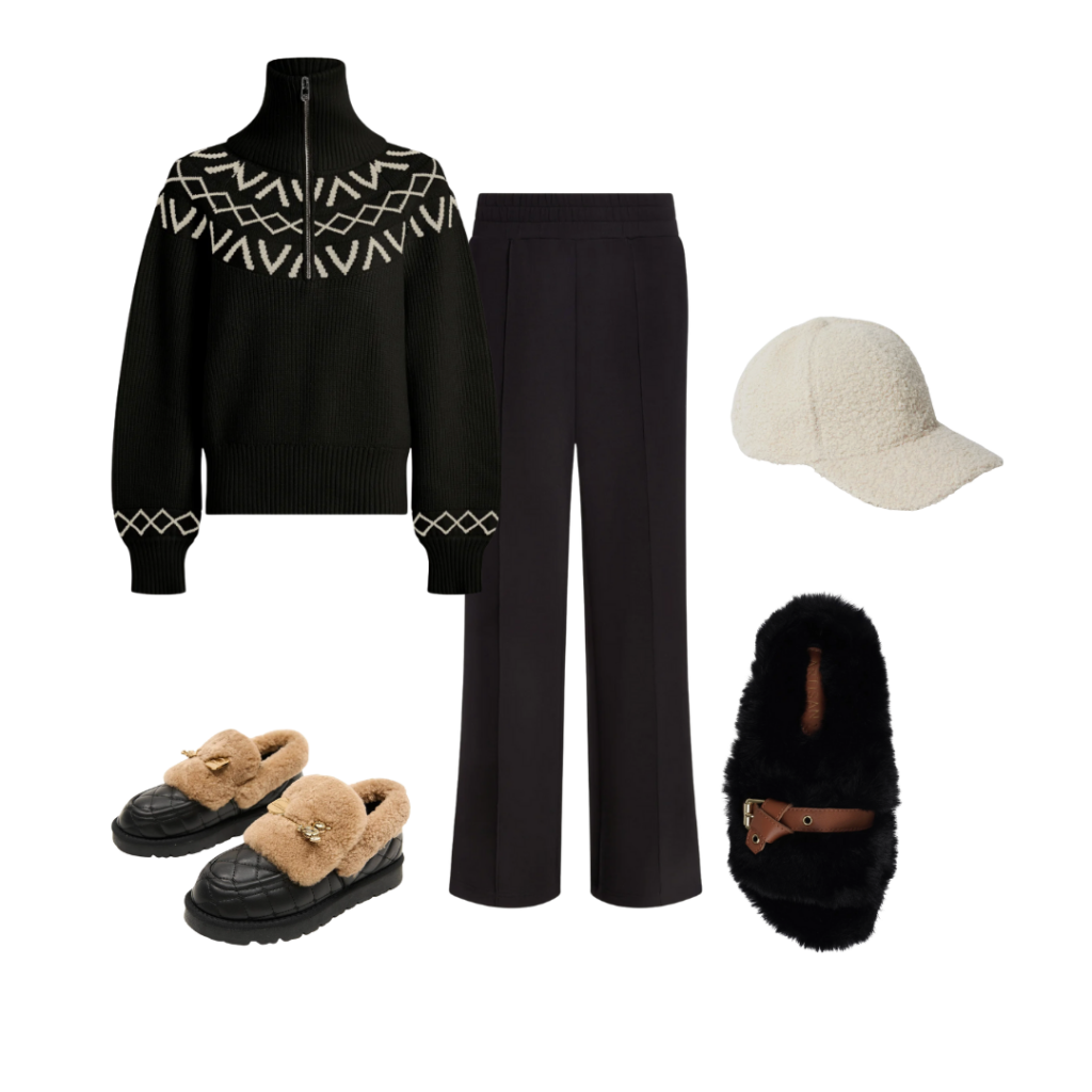 What Shoes To Wear With Black Pants Casual Black Pants Outfit Idea