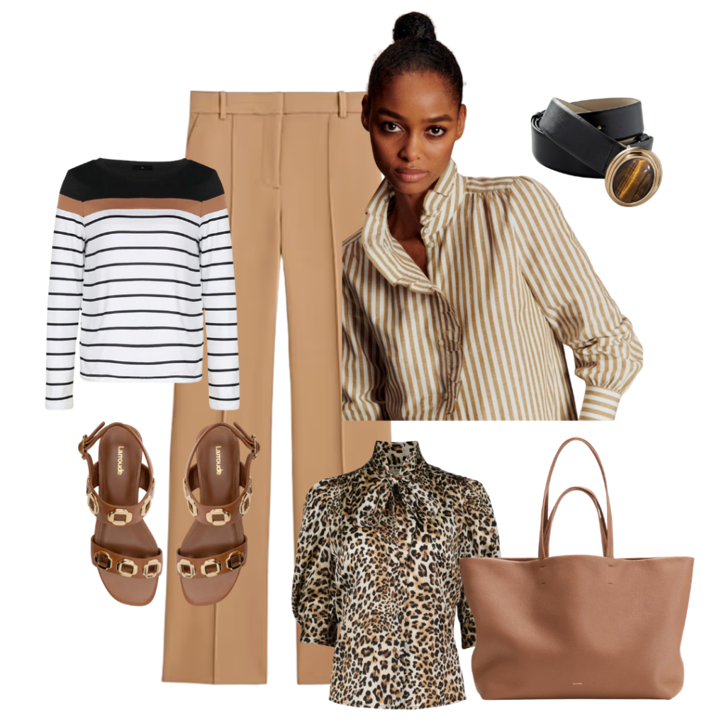 What Color Goes With Khaki What Color Goes With Khaki: Khaki and Prints