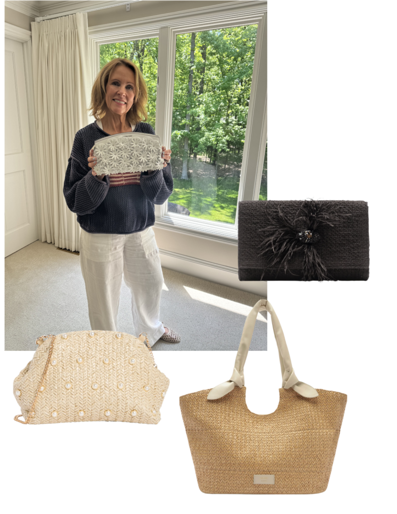 Summer Style Summer Style: Michael Kors Athena Clutch / Frances Valentine Betta Clutch / Arezzo Carmela Shopper Bag / Olga Berg Kaia Bag