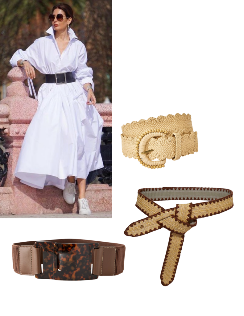 Summer Style Summer Style: Target Raffia Belt / Lele Sadoughi Adjustable Belt / J McLaughlin Tortoise Belt