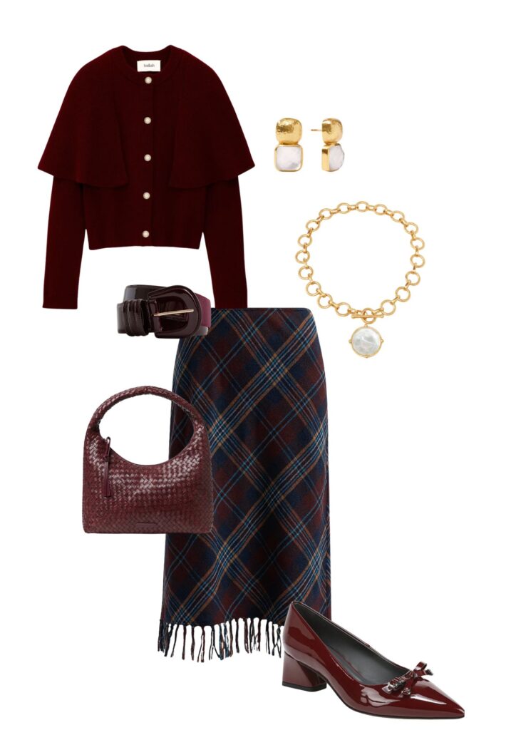 Fall Footwear For Women Fall Footwear For Women - Sweater / Belt / Purse / Skirt / Earrings / Necklace / Pump
